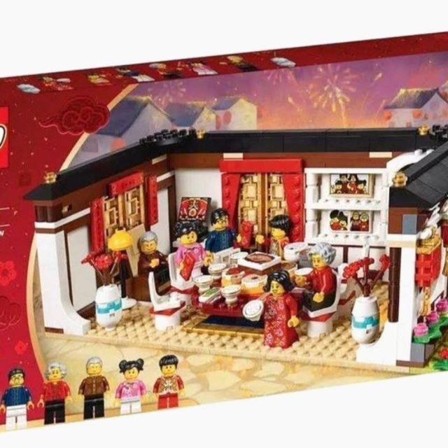 LEGO 樂高 80101年夜飯 &amp; 80102 舞龍 &amp; 80103 龍舟 全組合售 全新現貨