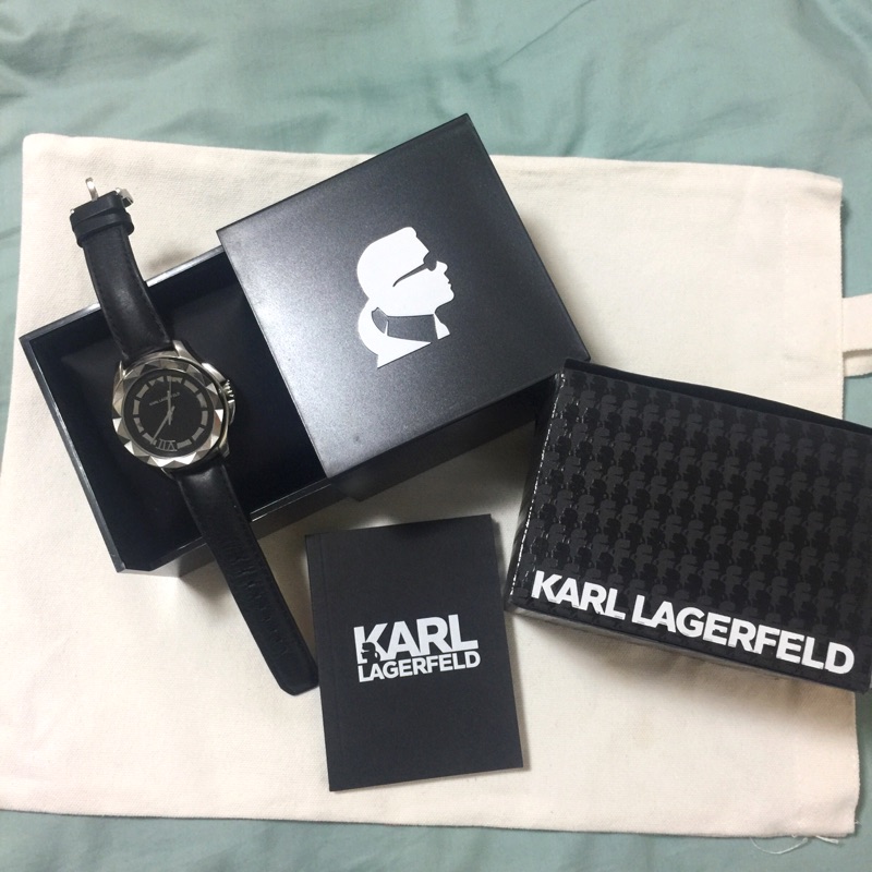KARL LAGERFELD 手錶-卡爾 拉格斐 老佛爺
