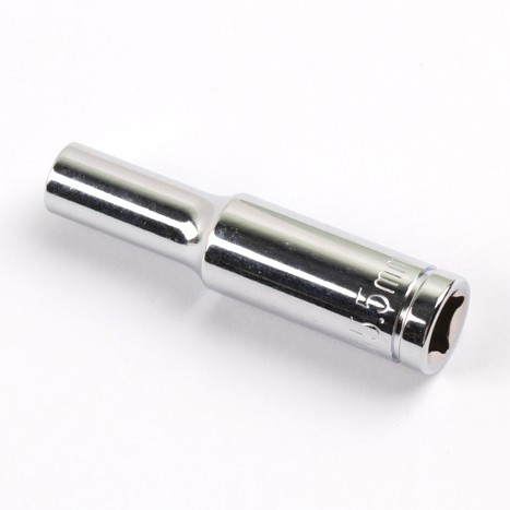 【iMOVER專業汽修】2分 5.5mm 六角長套筒 單顆 鉻釩鋼 鏡面 汽修工具
