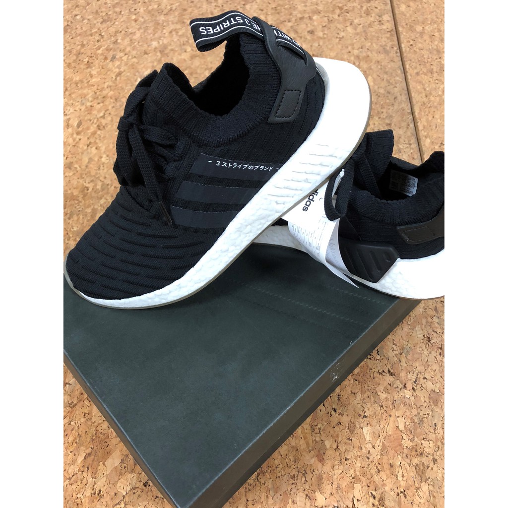 Adidas Originals NMD R2 PK 日文黑 US 8.5