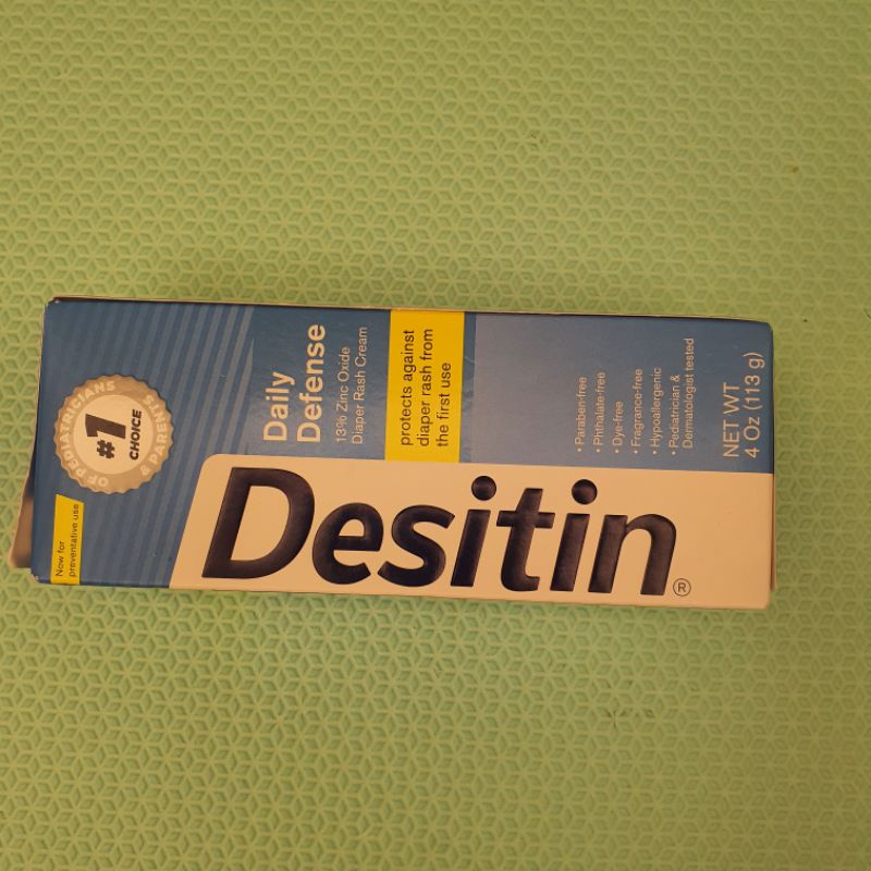 美月小舖☆全新☆Desitin美國日常保養藍色屁屁膏 尿布疹軟膏舒緩膏 113g(4oz)