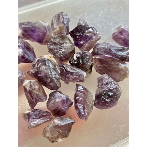 螺旋紫水晶碎石-深紫色