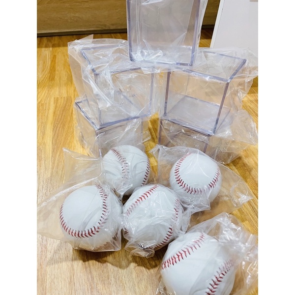 檜木簽名小球棒 空白簽名球 簽名球收納盒 壓克力收納盒