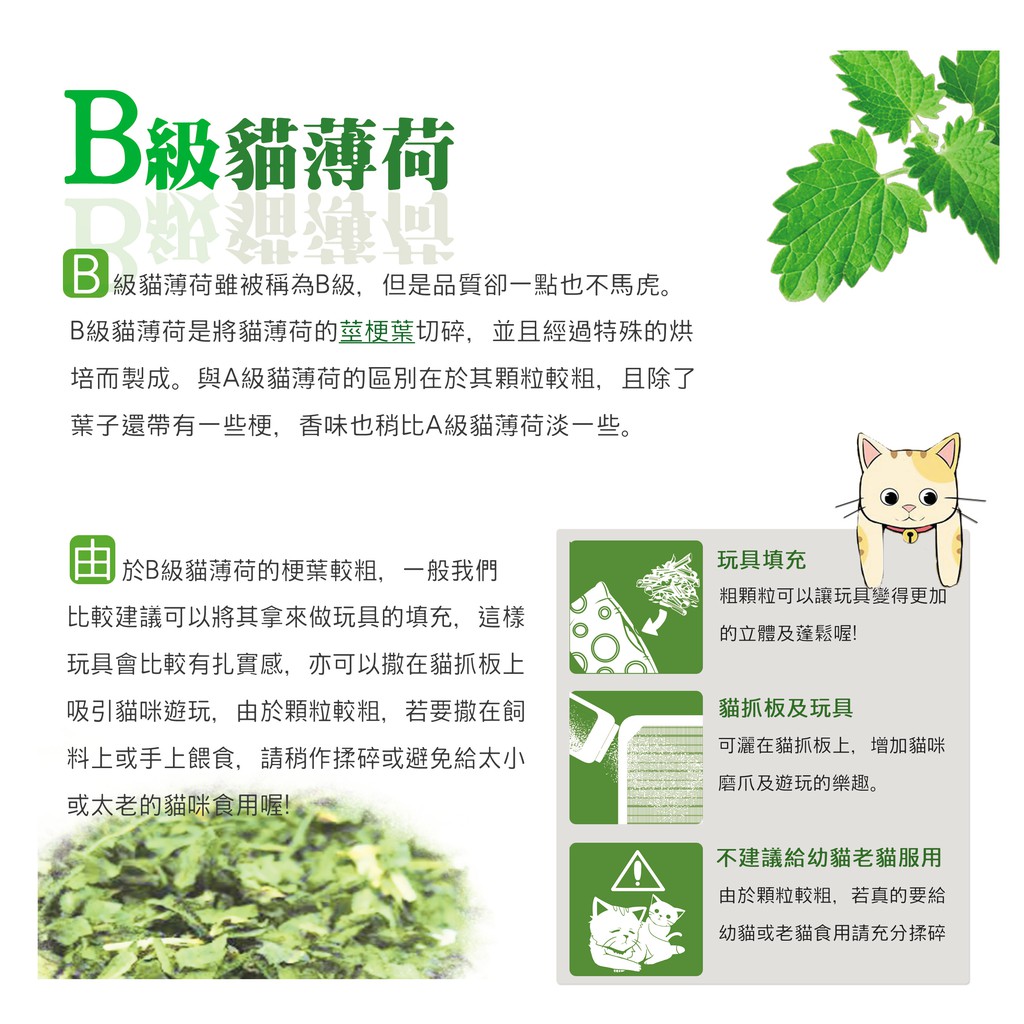 貓咪旺農場 B級貓薄荷 30克裝 蝦皮購物