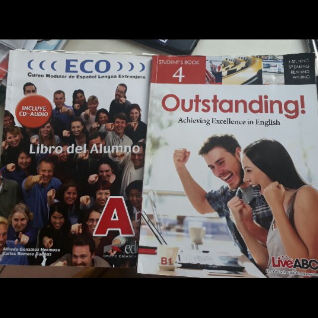 西班牙文課本ECO A1 Lebro del Alumno英文課本outstanding