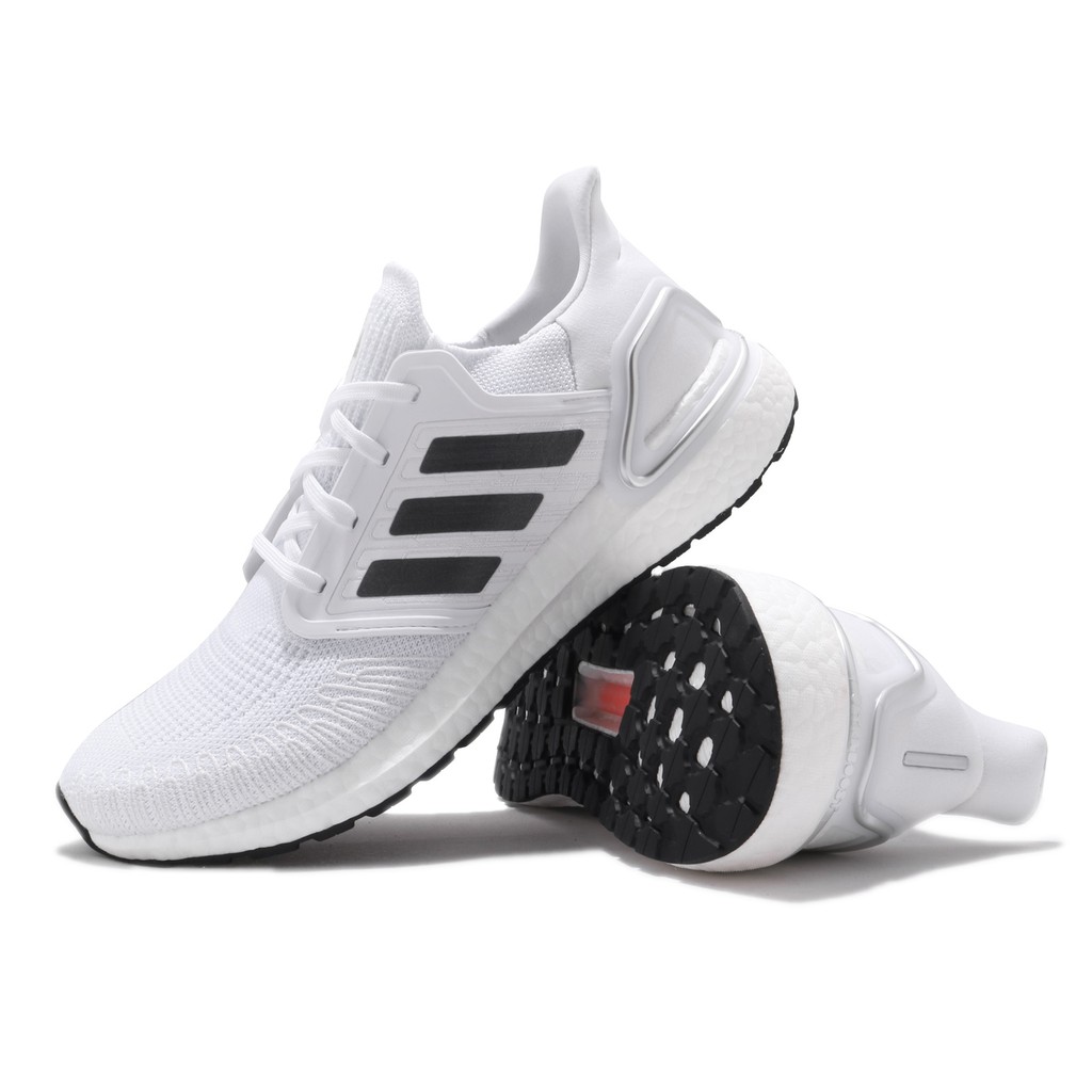 adidas 慢跑鞋UltraBOOST 20 白灰男鞋運動鞋EG0783 【ACS】 | 蝦皮購物