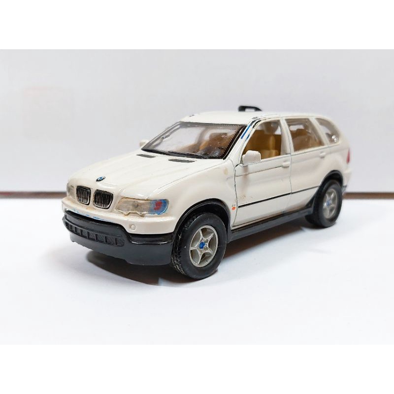 1/32 Sunnyside BMW X5 4.4i 白 初代 戰損