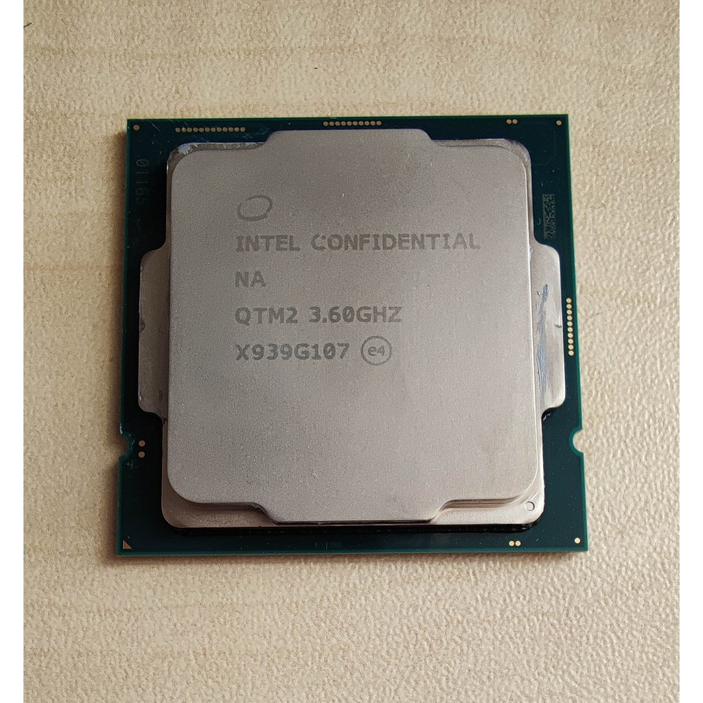 Intel 10代 i3 10100 QTM2 QS sample + PWM CPU Cooler