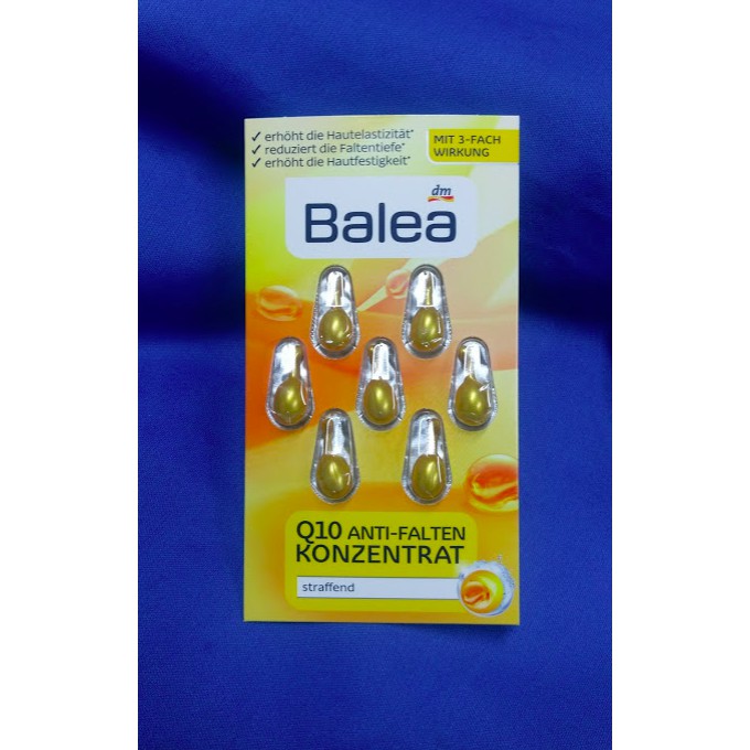 代購 德國Balea 芭樂雅 時空膠囊,  Q10 抗皺/ 緊緻抗皺/ 眼部精華/ 保濕精華 等4 種