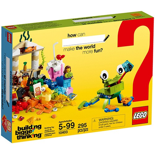 18104035 樂高 10403 世界歡樂 立體積木 積木 益智 LEGO 益智積木 孩子玩伴