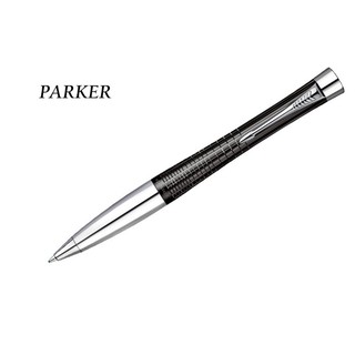 【Penworld】PARKER派克 都會格紋烏木黑原子筆 P0911410