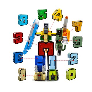 【Hi-toys】數字符號變形金鋼 /益智教具機器人