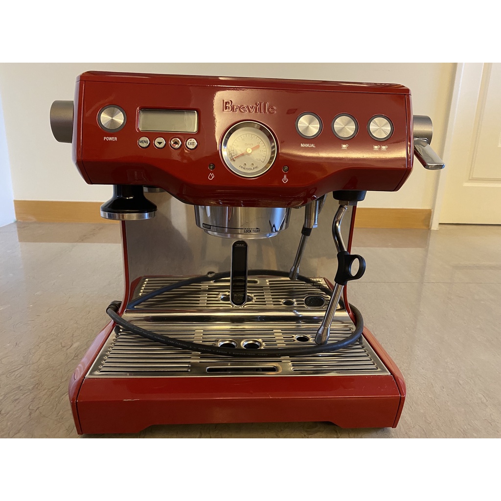 『Breville』BES920XL 專業級半自動義式咖啡機 經典紅 二手