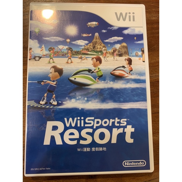 Wii二手遊戲片 《Wii Sports Resort》 繁體中文版