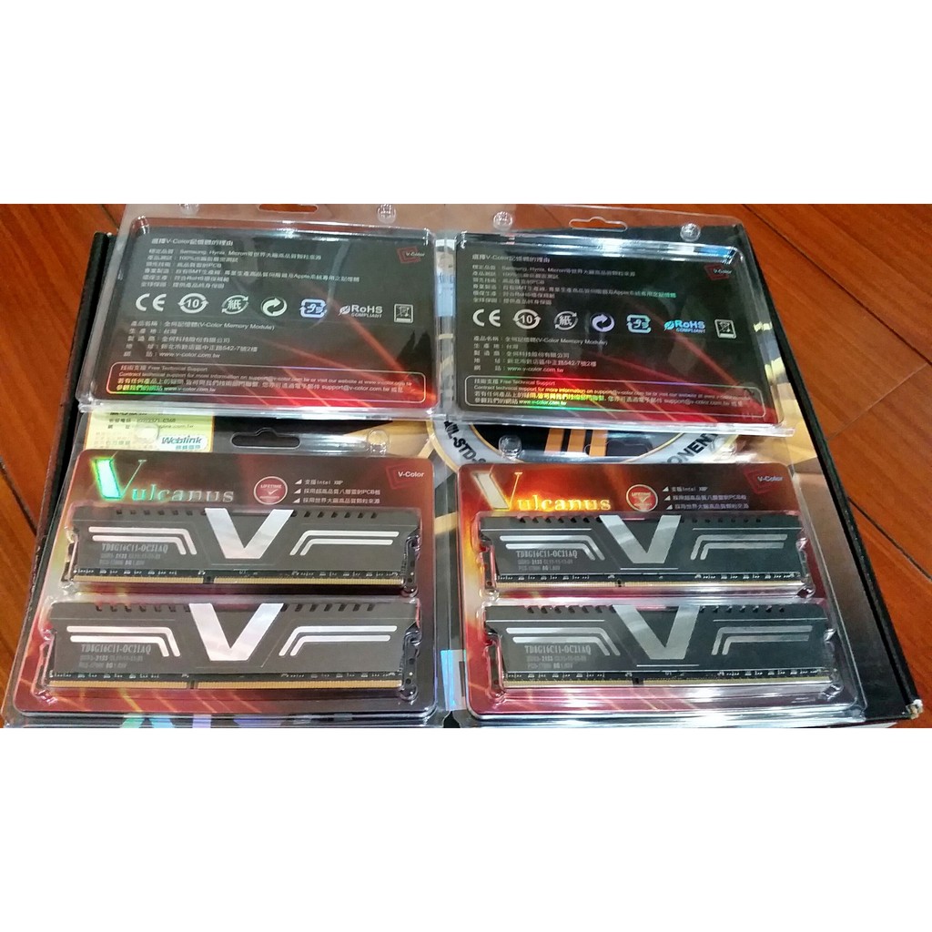 全何科技V-COLOR DDR3 2133超頻 記憶體 單條8G x79 z77