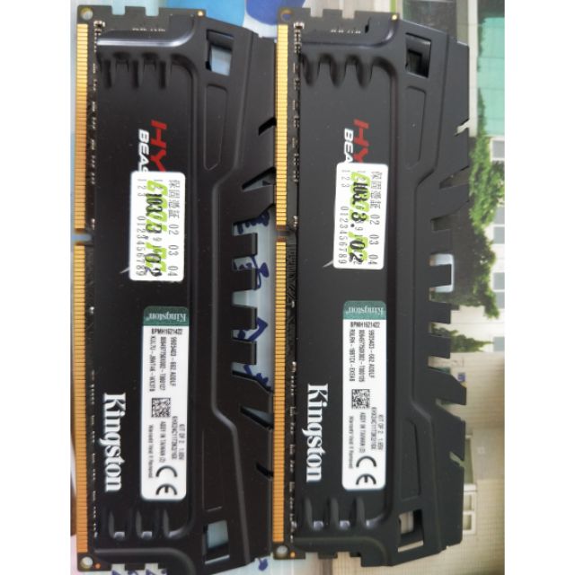 金士頓 DDR3 2400 8G*2 Kingston HyperX Beast ddr3-2400