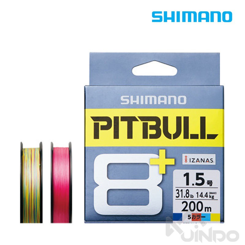 【敬多路亞】SHIMANO PITBULL 8+ 8股 200米 5色 PE線 釣線 路亞 禧瑪諾 布線 岸拋 根魚 釣