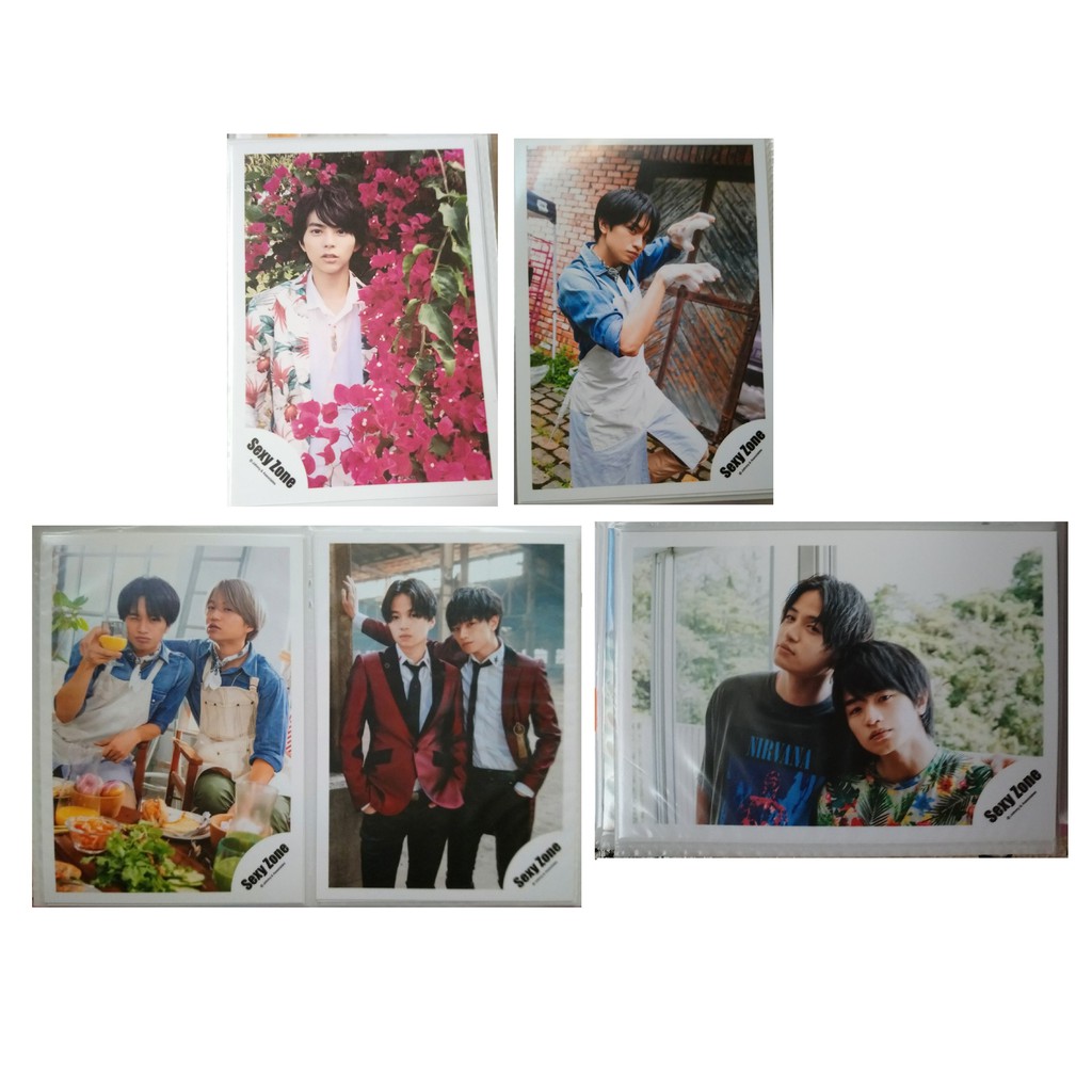 Sexy Zone Shop照f 中島健人 佐藤勝利 松島聰 菊池風磨 Marius葉 集合照 蝦皮購物