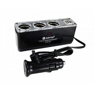 ☆★☆. 高雄市耗材填充供印站 .☆★☆ KYCRU-23∕車用USB點煙器擴充座