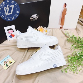 帝安諾-實體店面 NIKE FORCE AF1 LXX SERENA 聯名 拉鍊 白色 奶油色 DM5036-100