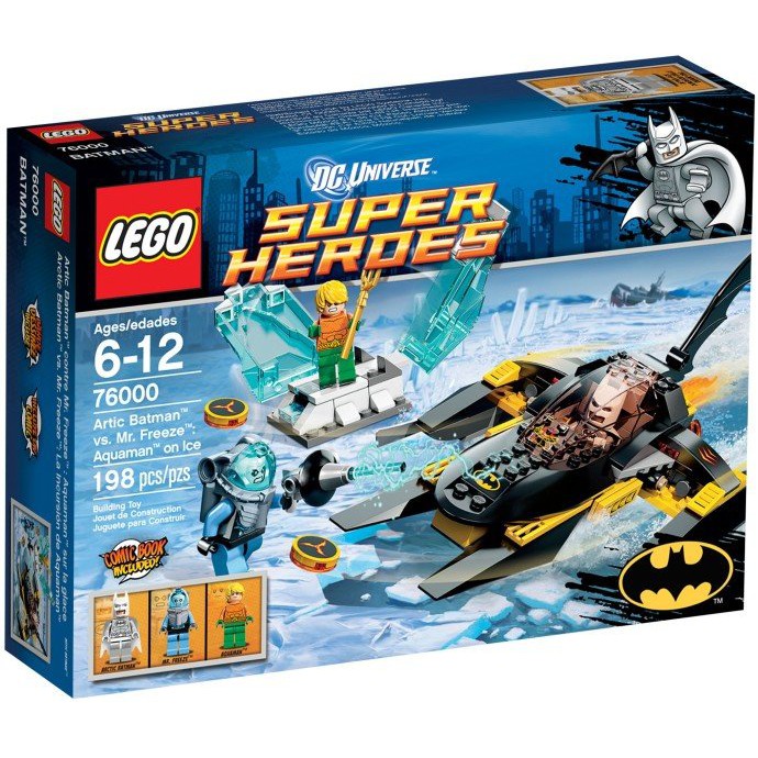 「翻滾樂高」LEGO 76000 超級英雄 Arctic Batman vs. Mr. Freeze 全新未拆