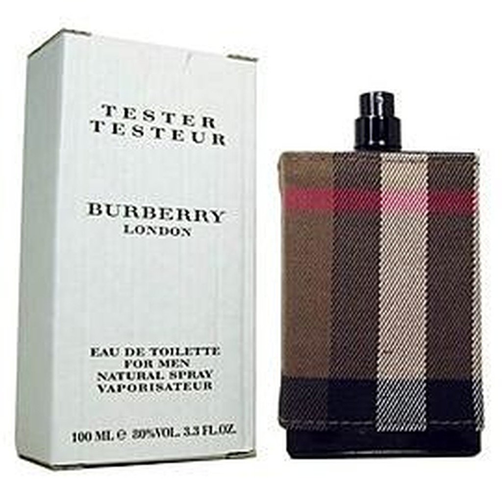 尋香小站》Burberry London For Men NEW 倫敦男香100ml TESTER 包裝| 蝦皮購物