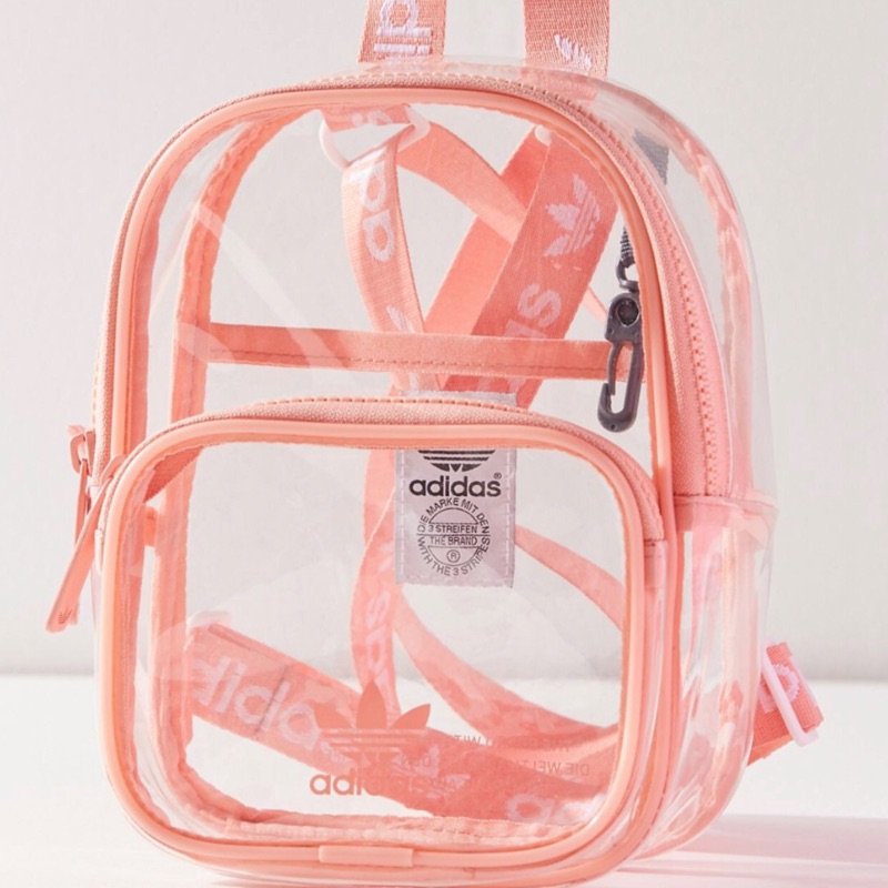 現貨‼️美國🇺🇸Adidas original 透明後背包 背包粉色 美國🇺🇸限定版 CL6148