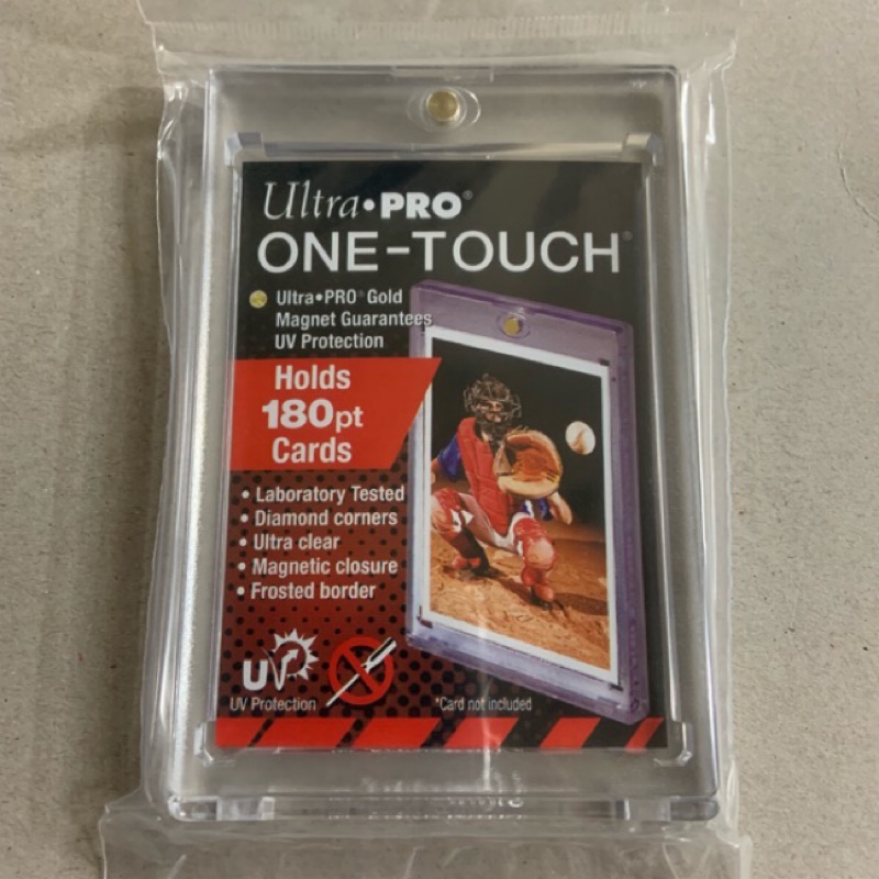 《67》磁扣式 抗UV 180PT 吸鐵卡夾《贈外層自黏袋保護》 適用 球衣卡 紙牌 收藏 展示