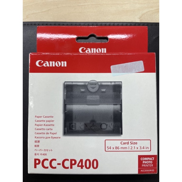 【免運 含稅 現貨】Canon 印相機 PCC-CP400 2x3紙匣2R 適用KC-18IF/18IL/KC-36IP