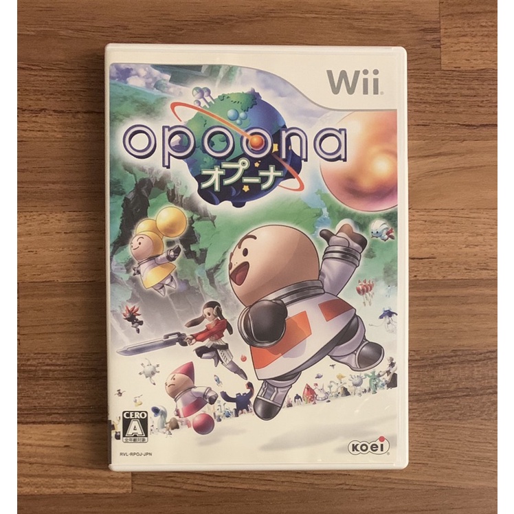 Wii 歐普納大冒險 Opoona 正版遊戲片 原版光碟 日文版 日版適用 二手片 中古片 任天堂