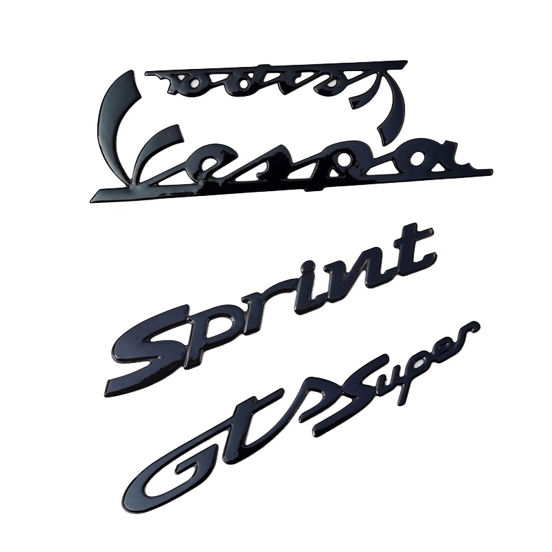 用於 Vespa 的 x x 三維徽標貼紙 GTS300 sprint150。
