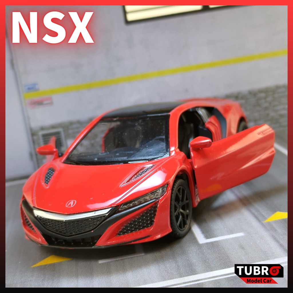 【TURBO模型車】1/36 本田 NSX油電超跑 Honda Acura NSX 雙門可開