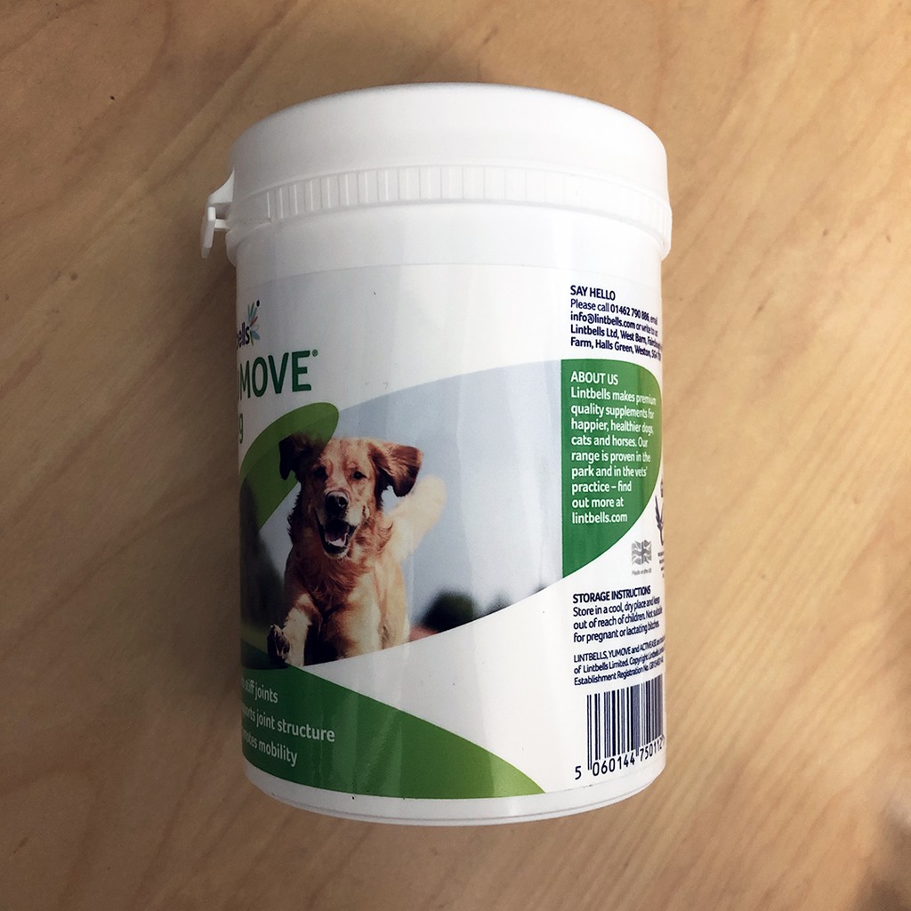 Lintbells YuMOVE Dog 犬用 300錠 狗關節保養 綠唇貽貝 優骼服 一般版 全新未開封