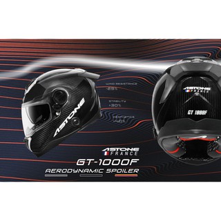 DT安全帽 ASTONE GT-1000F/GT1000F 專用配件 後擾流 鴨尾 空力套件 安全帽配件 冷光墨綠