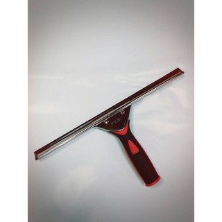 PULEX 35cm紅柄不鏽鋼製玻璃刮刀
