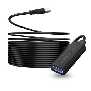 USB 3.0訊號放大延長線(帶晶片)5米~20米資料延長線 公對母連接線