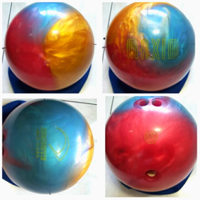 EBONITE MAXIM poly 保齡球 14磅 稀有配色