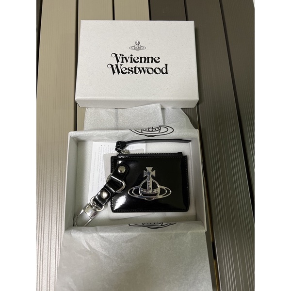 Vivienne Westwood 土星鑰匙零錢包卡包(專櫃真品)