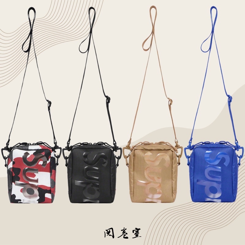 《閱卷室》【現貨】Supreme SS21 Neck Pouch 50th 小包 肩背包 側背包 斜背包 包 包包