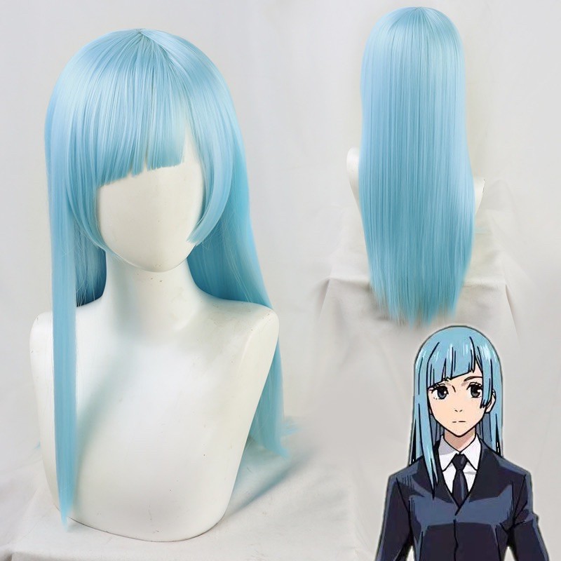 白羊 三輪霞咒術迴戰假髮cos Cosplay 蝦皮購物
