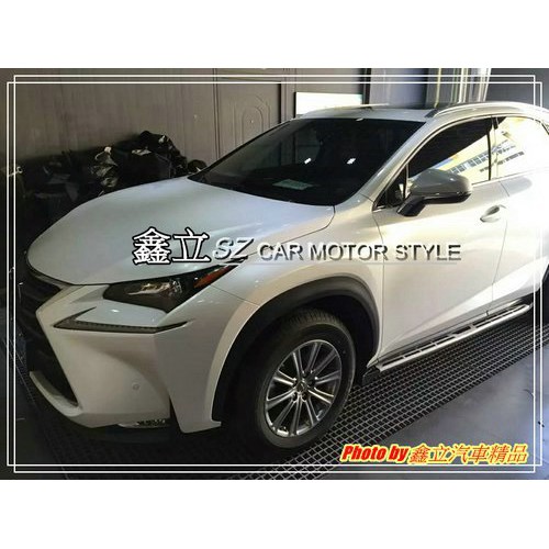 ※ 鑫立汽車精品 ※ LEXUS RX200 RX450 RX350 14-19年 仿 凱彥款 橡膠 止滑 側踏板 側踏