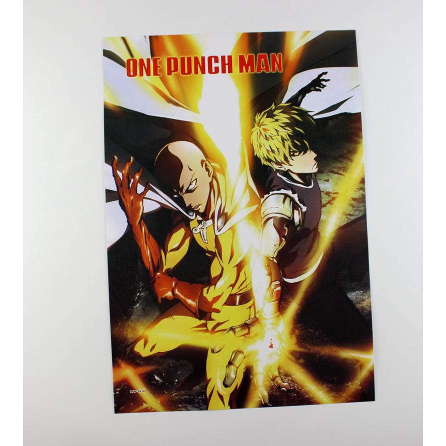 《獨家預購》ONE PUNCH-MAN 一拳超人 埼玉動漫周邊 海報貼畫 一套八張 42CM*29CM