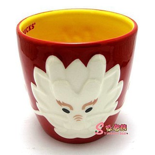 絕版 STARBUCKS 星巴克金龍年馬克杯 2012 龍年杯 龍杯 生肖杯 馬克杯 / 舞獅賀春新春禮