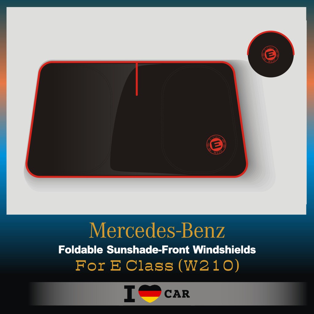 Mercedes-Benz / 賓士_E-CLASS_(W210)_可收納前檔遮陽板_(升級版)