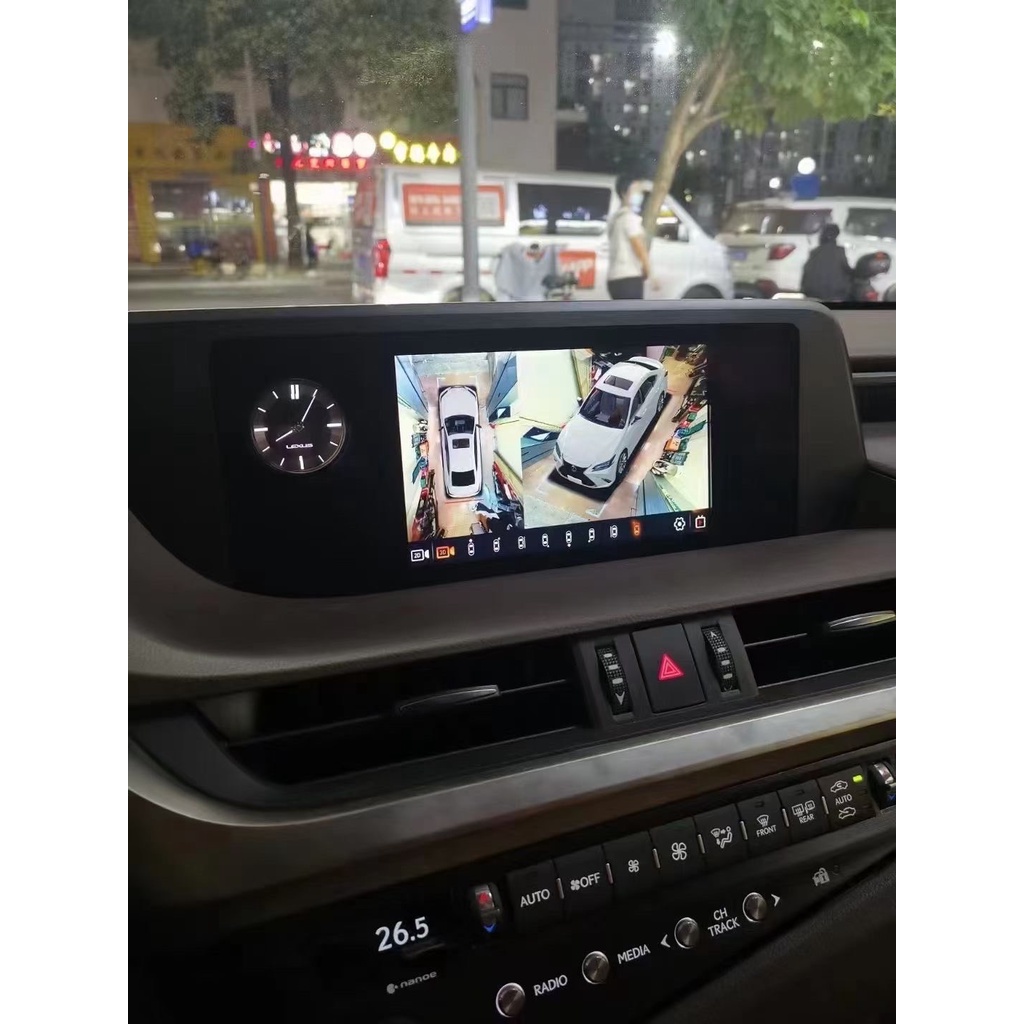 台中 價格最殺 LEXUS RX車系環景四鏡頭行車錄影360系統 LVDS 原車螢幕 可直接升級 超級3D 360環景