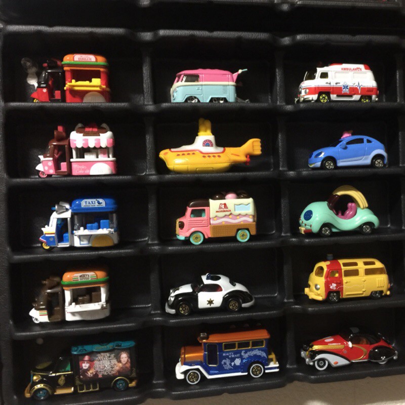 北川景子居家 現貨 風火輪 多美 1 64展示盒 小車展示盒收納盒 蝦皮購物