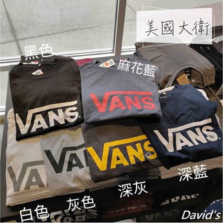 《美國大衛》Vans 短袖 T恤 短T 上衣 衣服 衣著 tee tshirt 上著 男 女 情侶【0008】