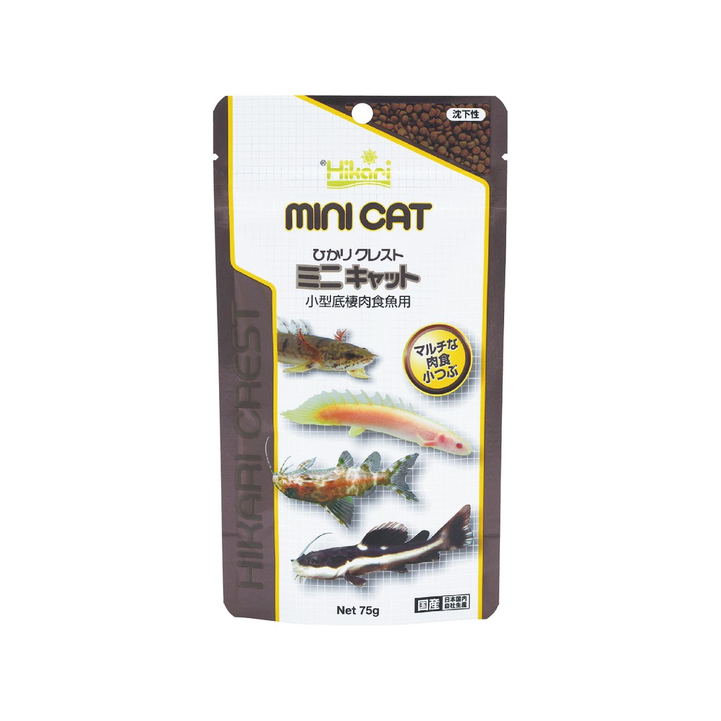 魚水之歡水族大批發 高夠力 小型肉食性底棲魚飼料75g 蝦皮購物