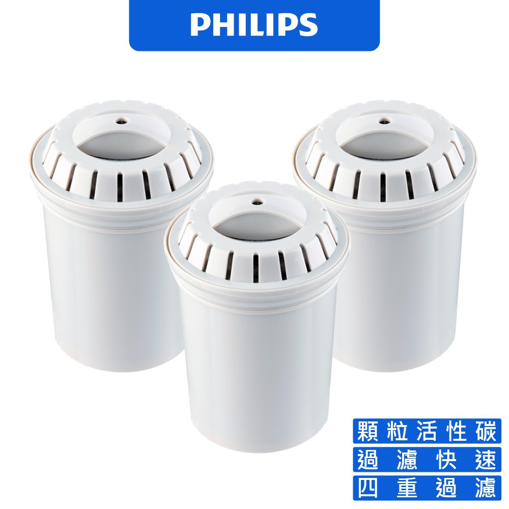 PHILIPS 飛利浦 AWP201 超濾四重過濾濾芯 (三入組) 濾心 水質淨化 龍頭淨水 濾水器 濾芯 濾心