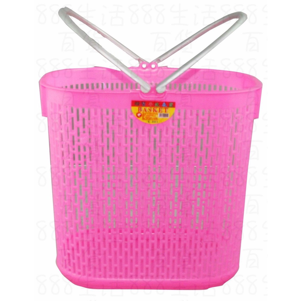 添成 E001 43*31*41 粉彩 好幫手 塑膠 洗衣服 收納 置物 台灣製造 洗衣籃 籃子